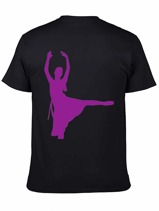 Dancer Graphic Tee - Stylish Black T-Shirt