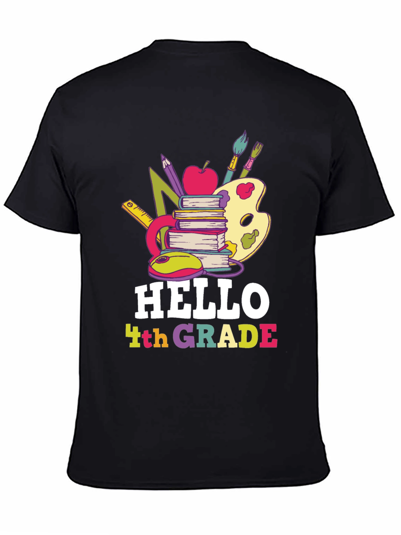 Hello 4th Grade T-Shirt Back to School