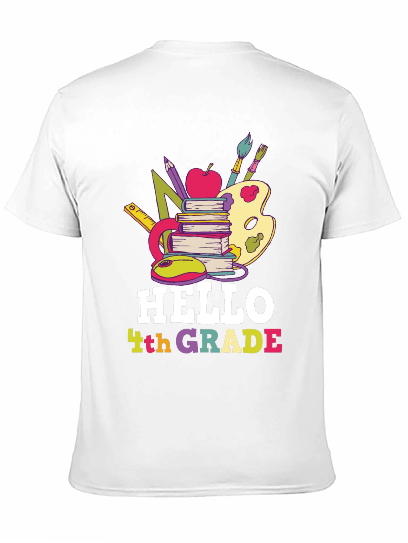 Hello 4th Grade T-Shirt Back to School