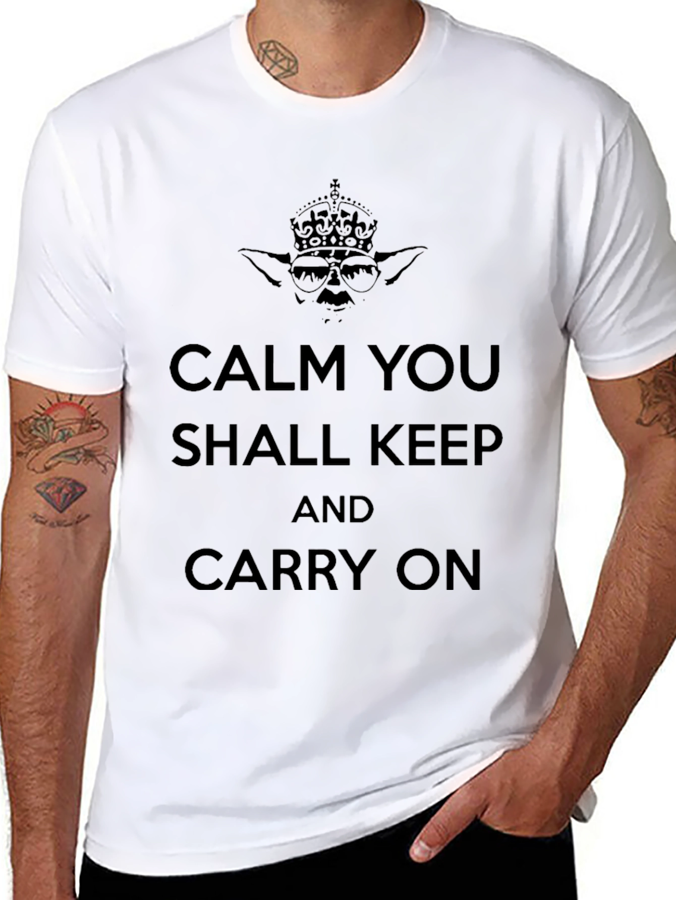 Calm You Shall Keep On T-Shirt