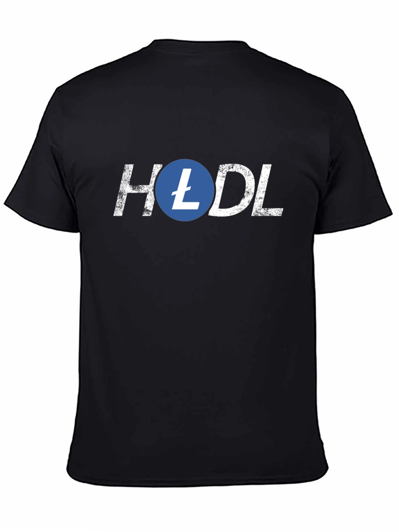 HODL Litecoin Crypto T-Shirt - Black