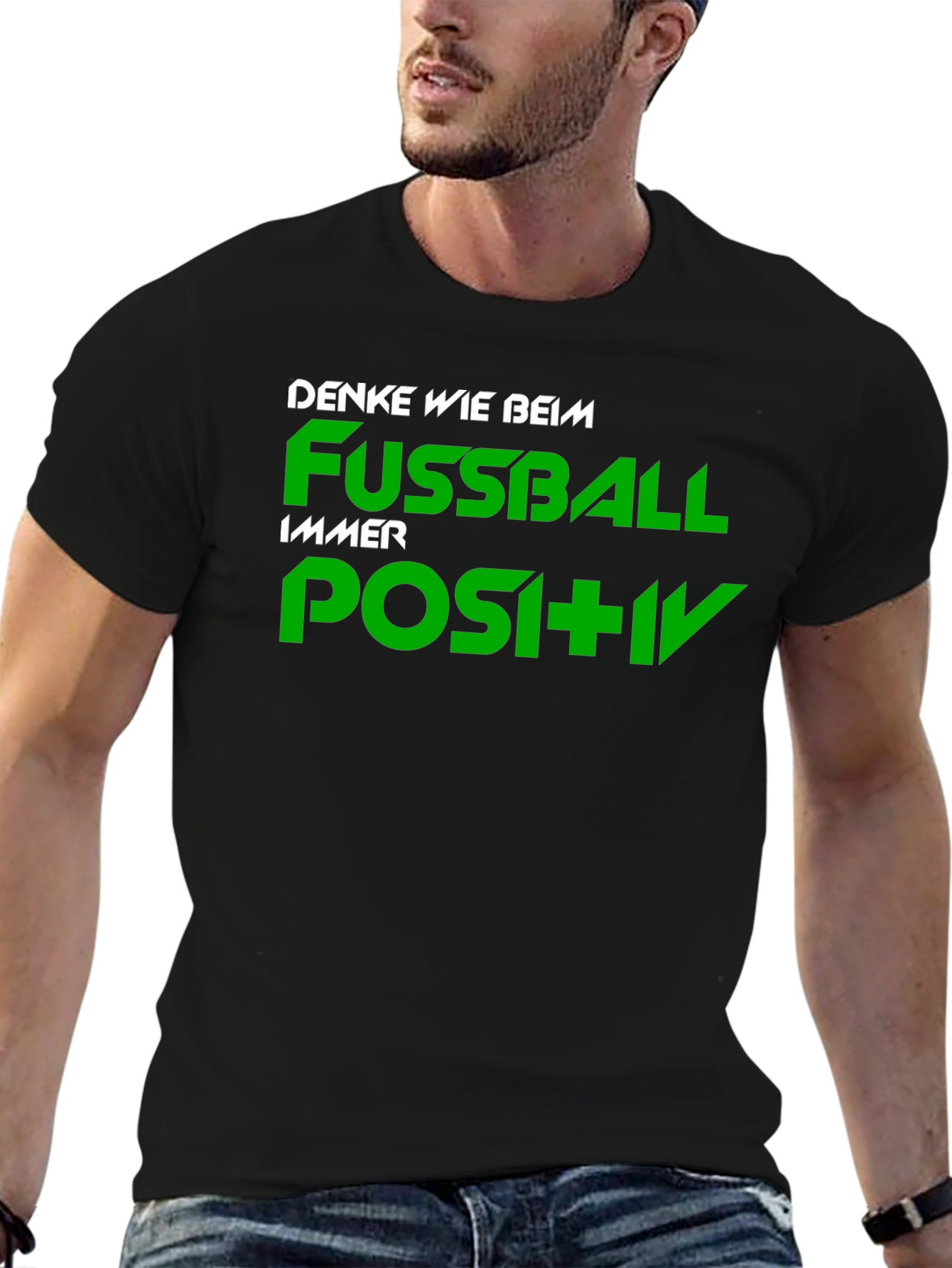 Always Positive Soccer Graphic Tee