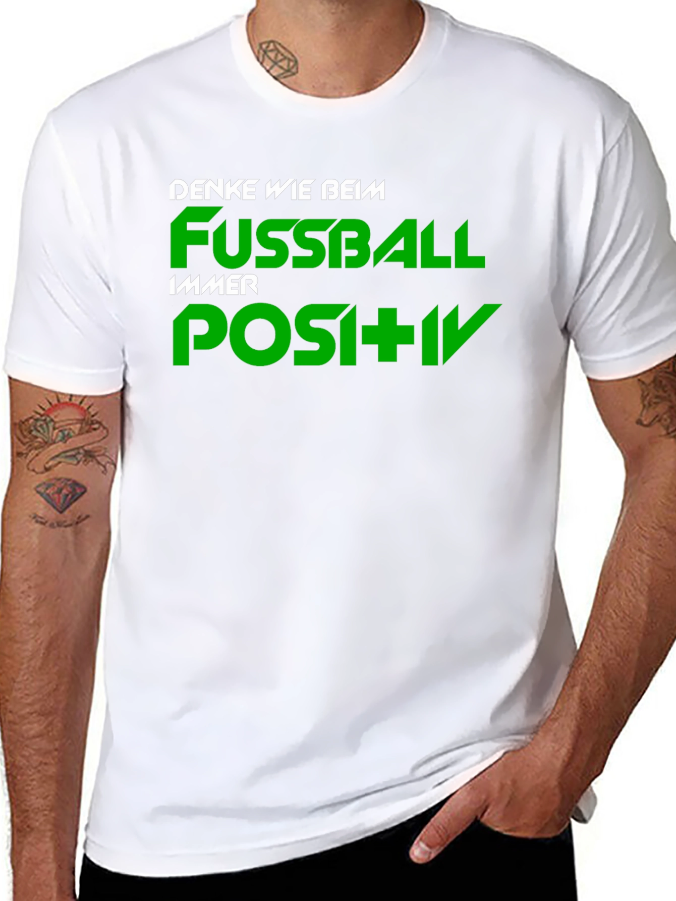 Always Positive Soccer Graphic Tee