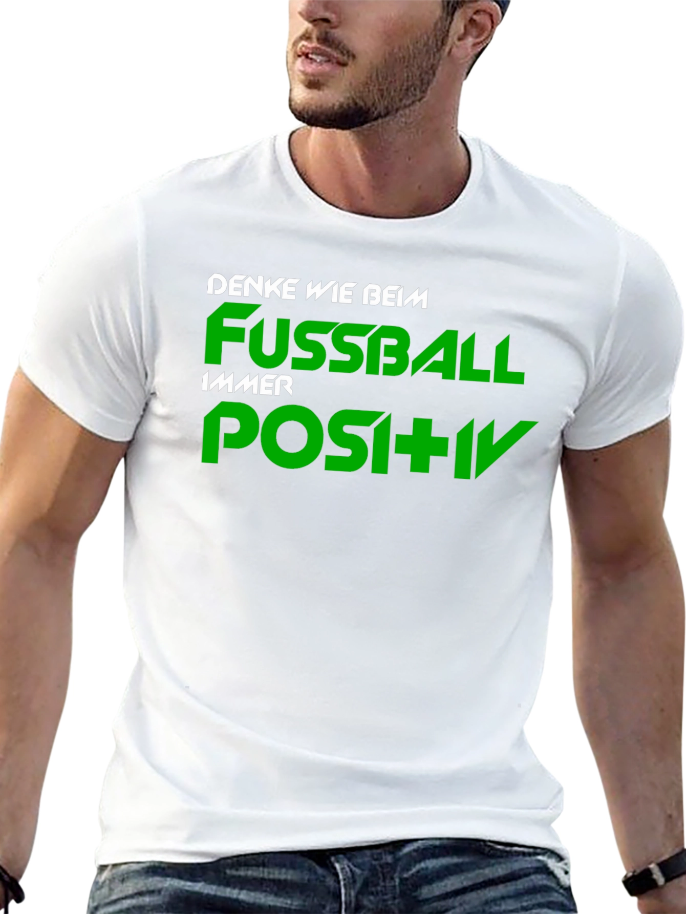 Always Positive Soccer Graphic Tee