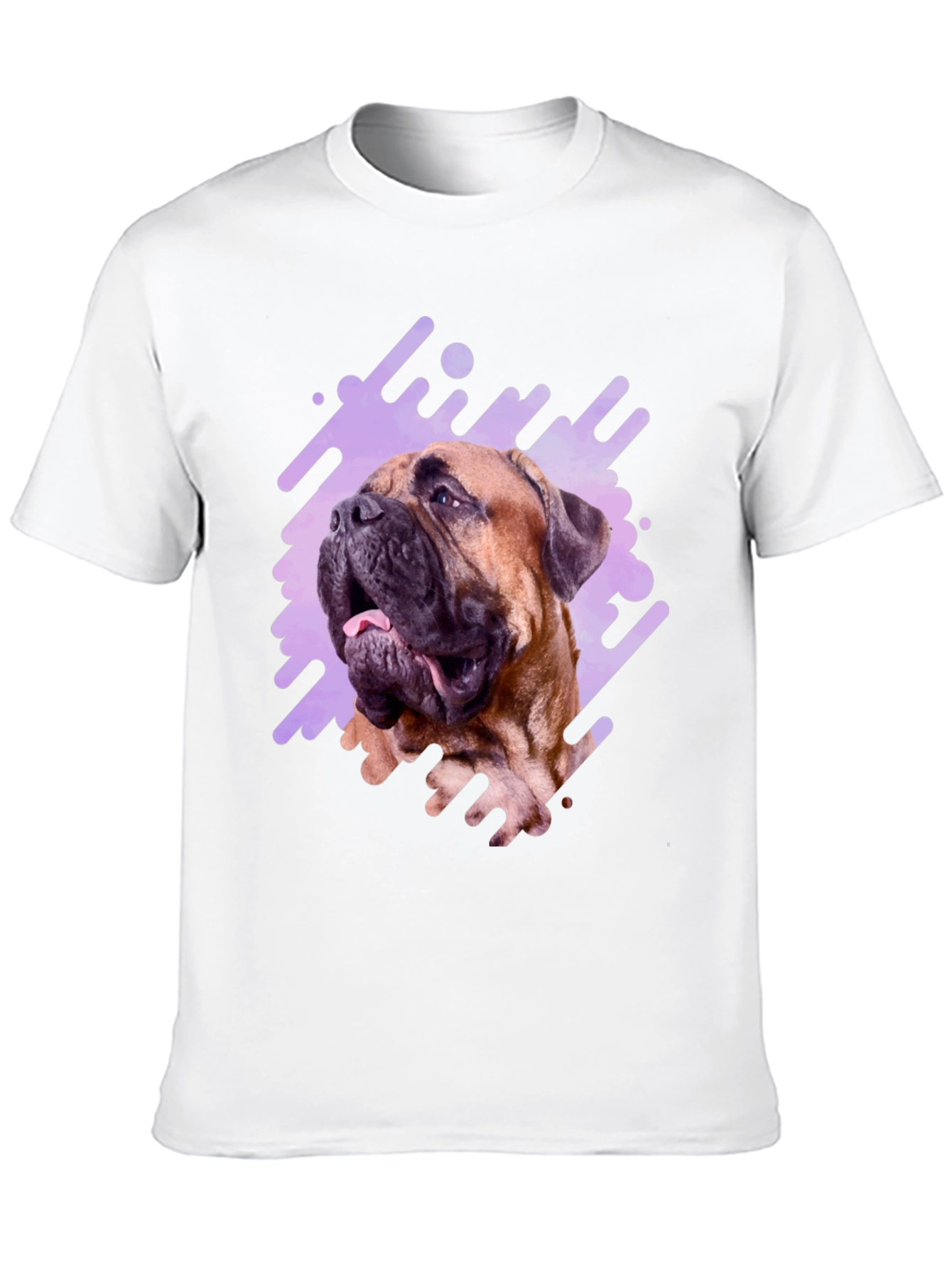 Dog Breed Graphic T-Shirt Casual Cotton Tee