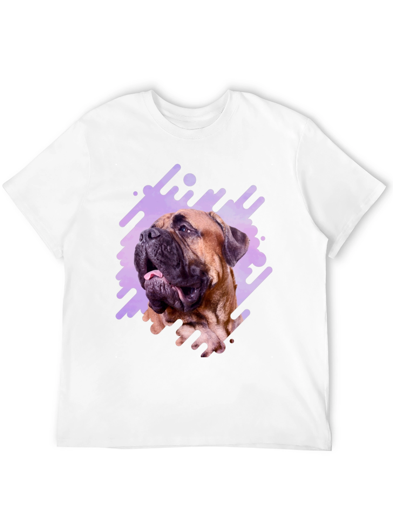 Dog Breed Graphic T-Shirt Casual Cotton Tee