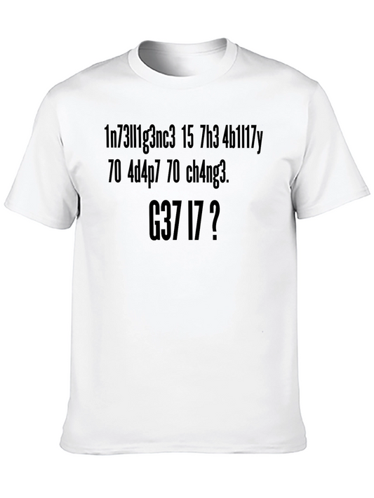 Decoding T-Shirt: Intelligence to Change Black Crew Neck