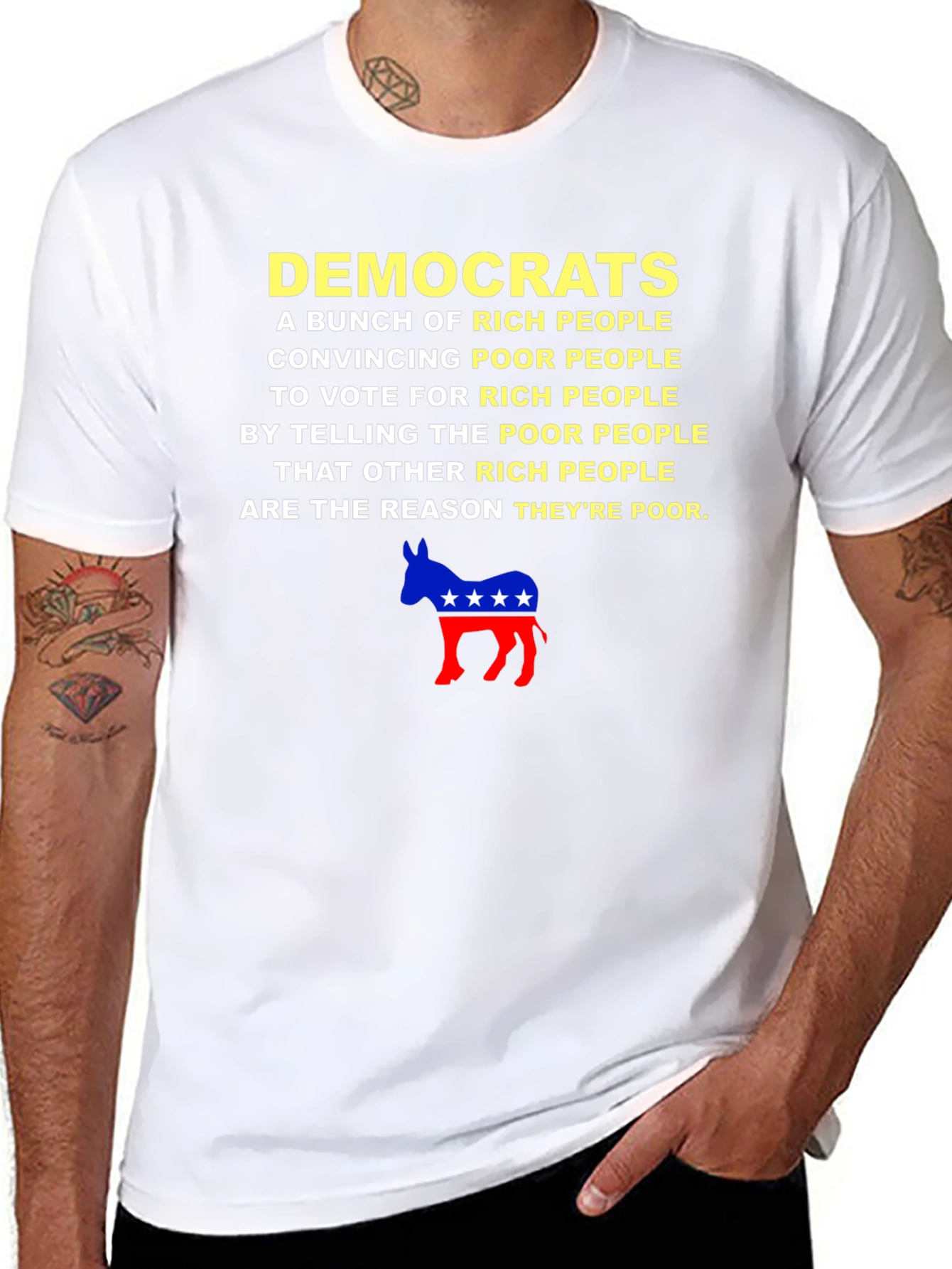 Political Statement Graphic Tee