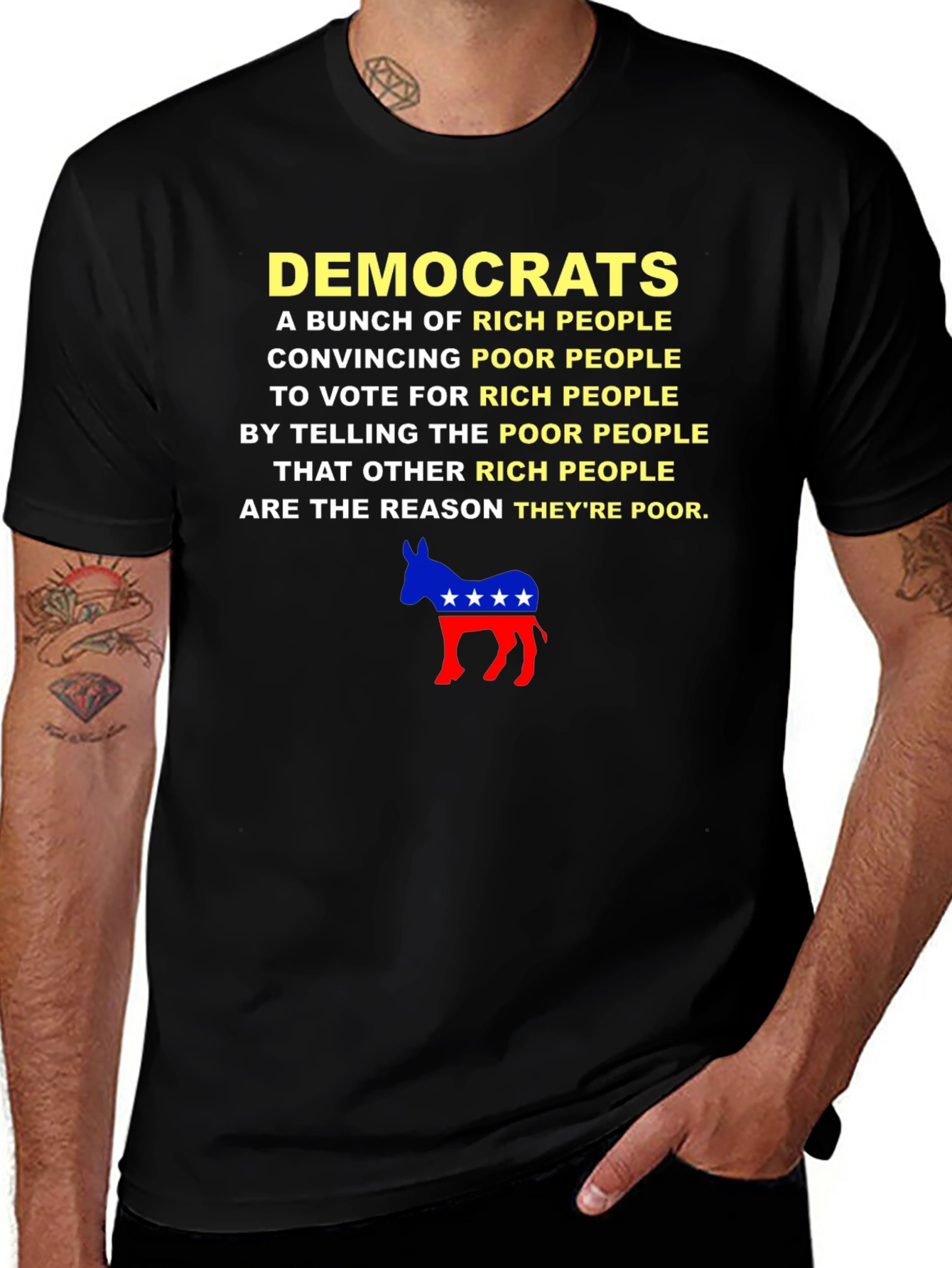 Political Statement Graphic Tee
