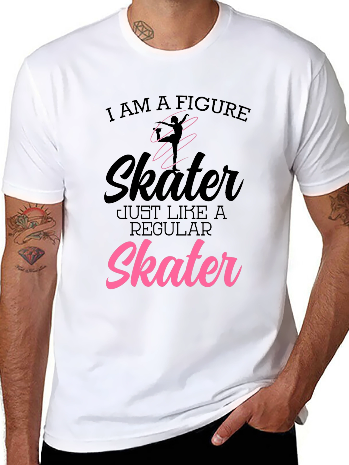 Figure Skater Graphic T-Shirt