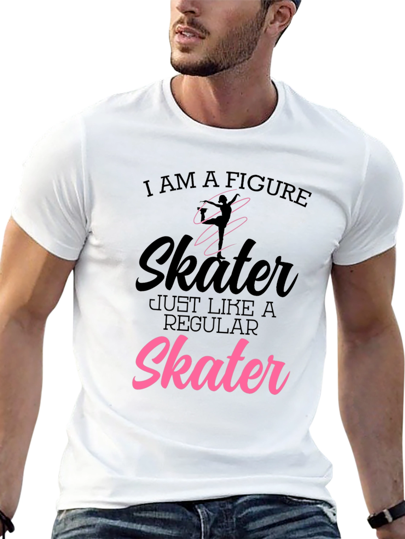 Figure Skater Graphic T-Shirt