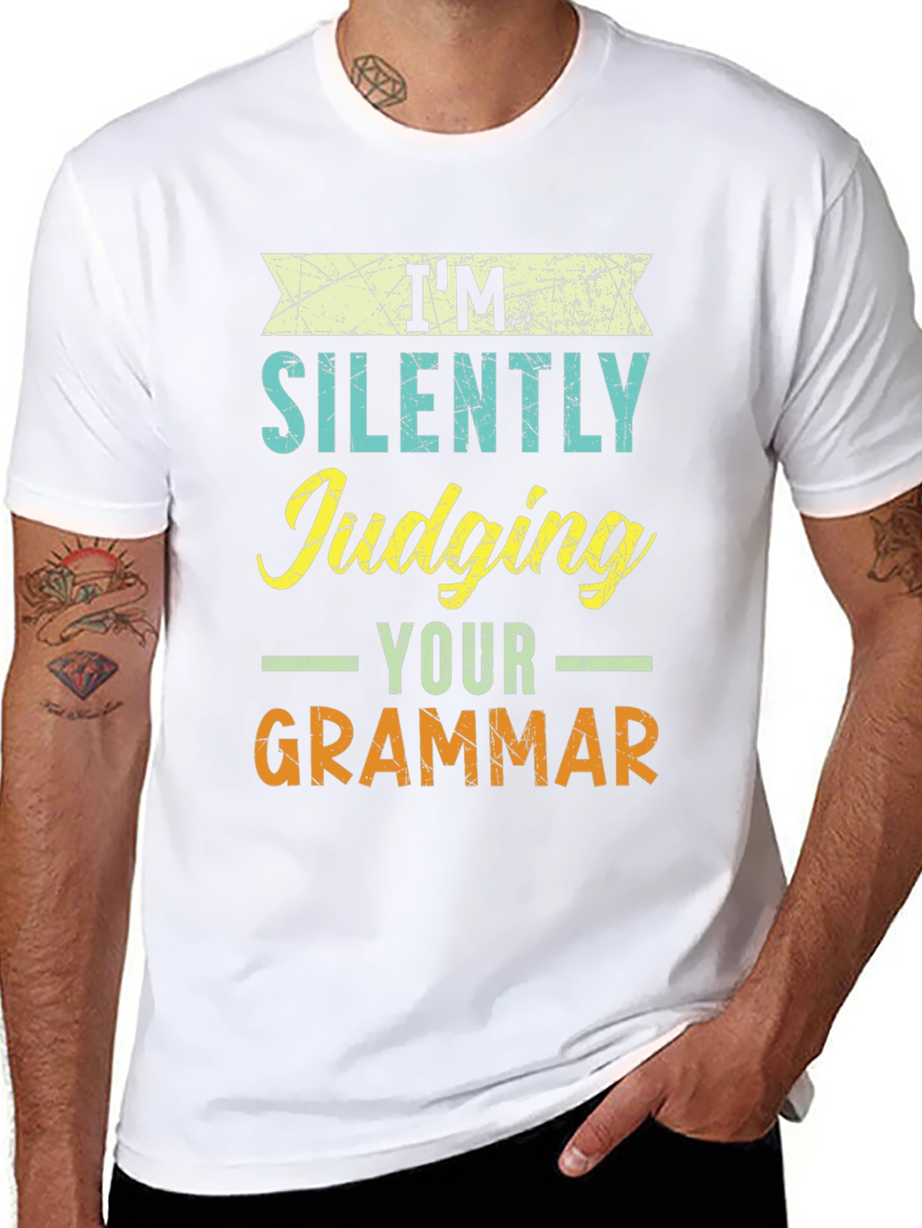 Im Silently Judging Your Grammar T-Shirt