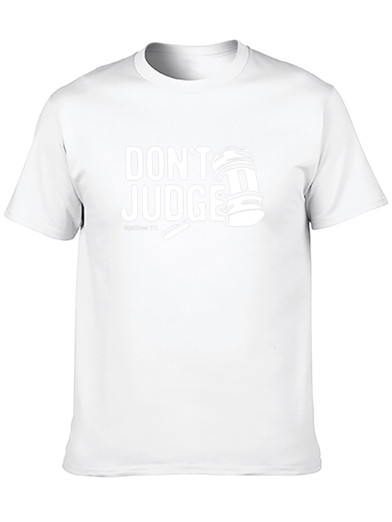 Dont Judge T-Shirt - Christian Apparel