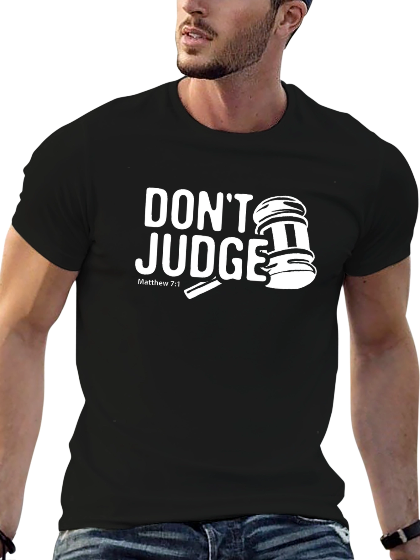 Dont Judge T-Shirt - Christian Apparel