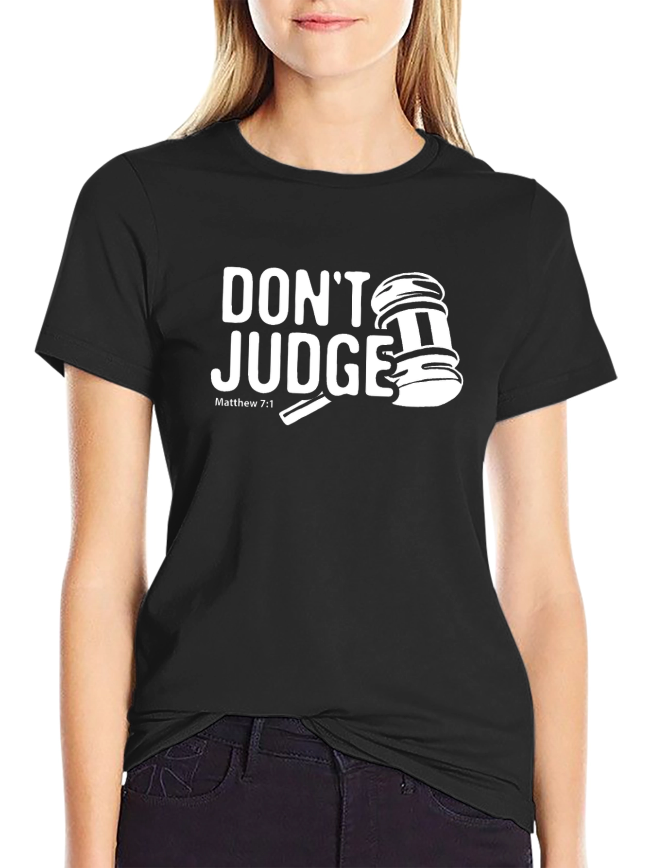 Dont Judge T-Shirt - Christian Apparel