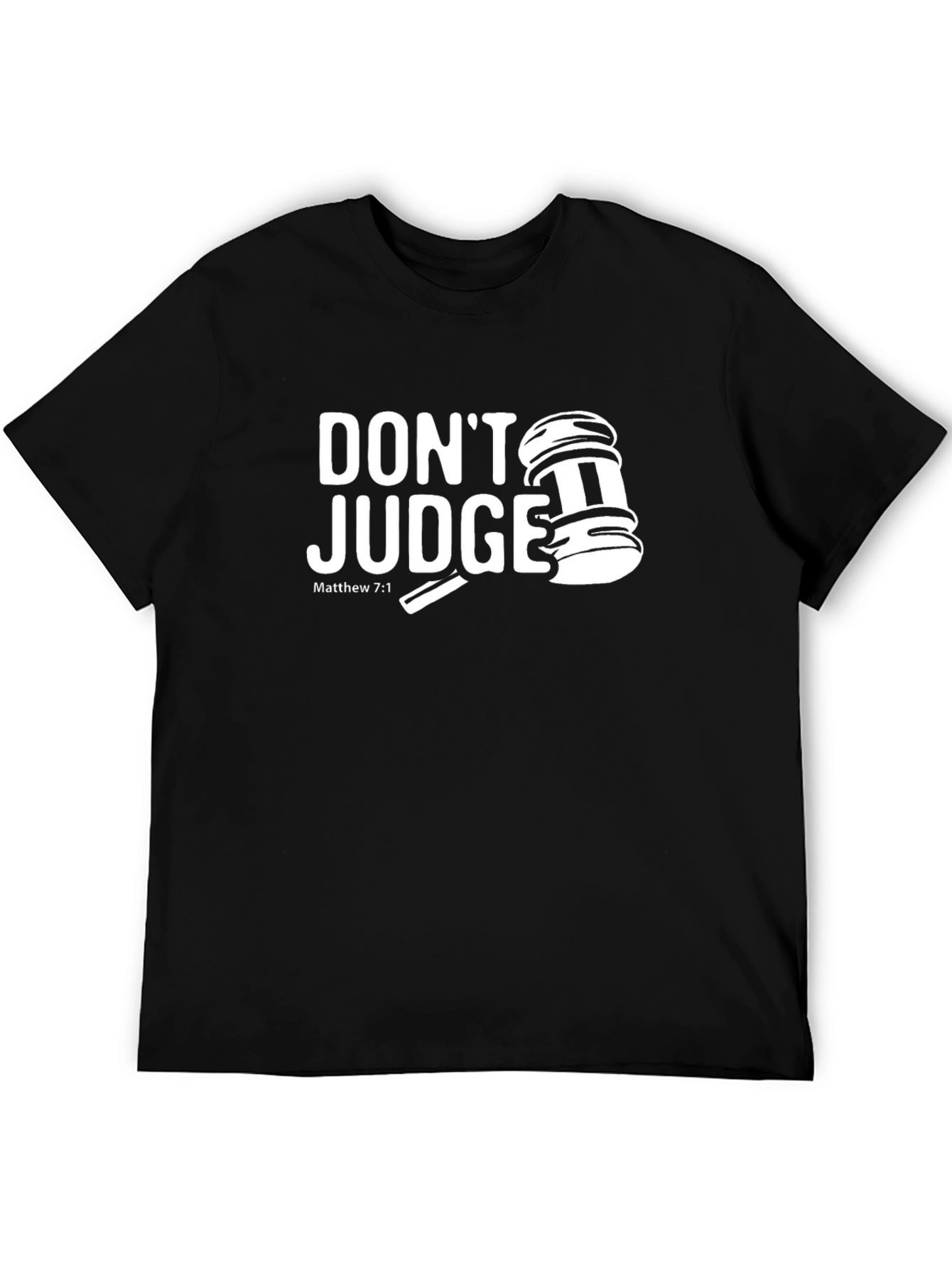 Dont Judge T-Shirt - Christian Apparel