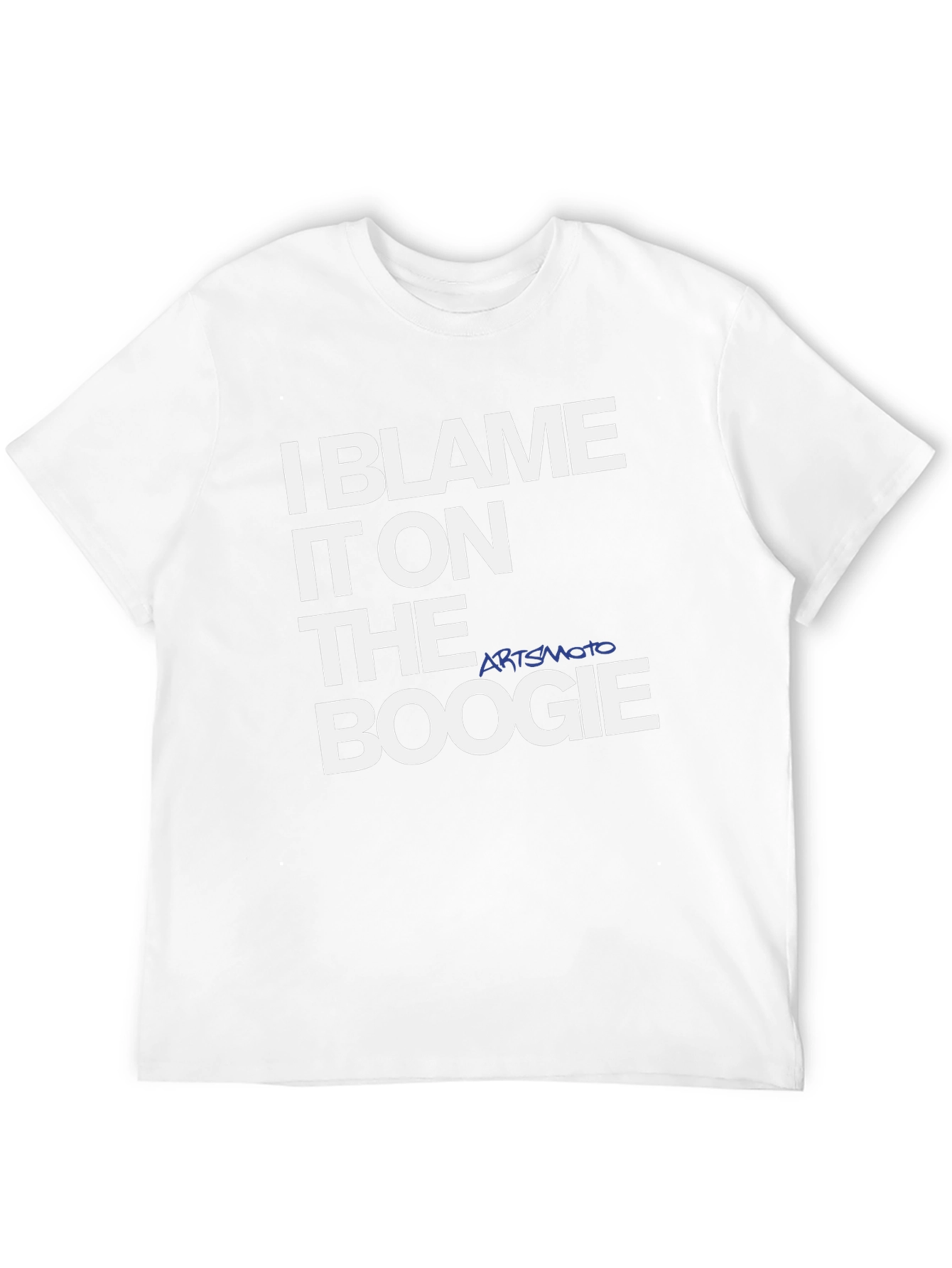I Blame It On The Boogie Black Graphic Tee