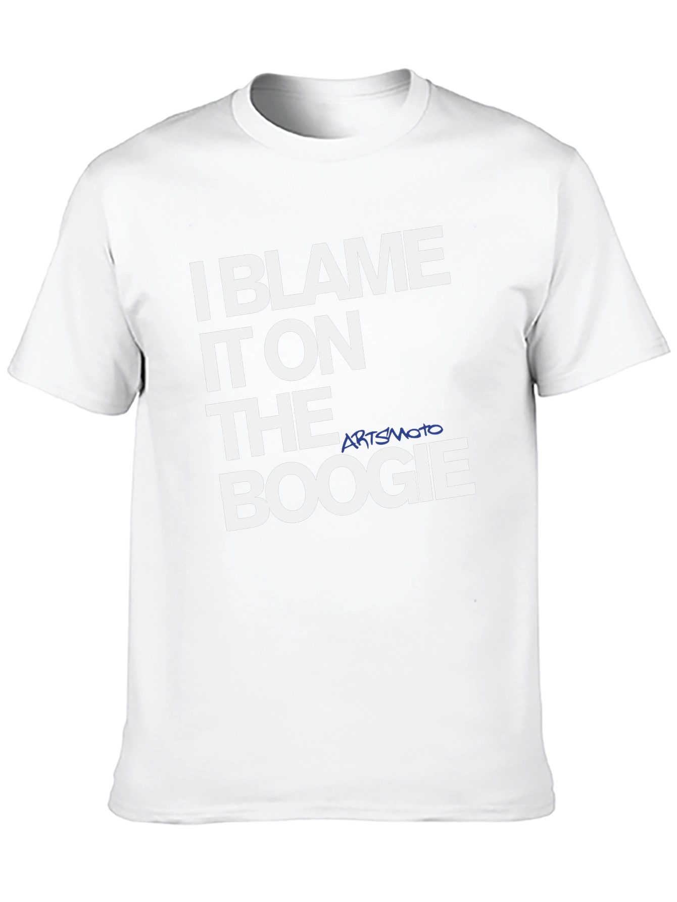 I Blame It On The Boogie Black Graphic Tee