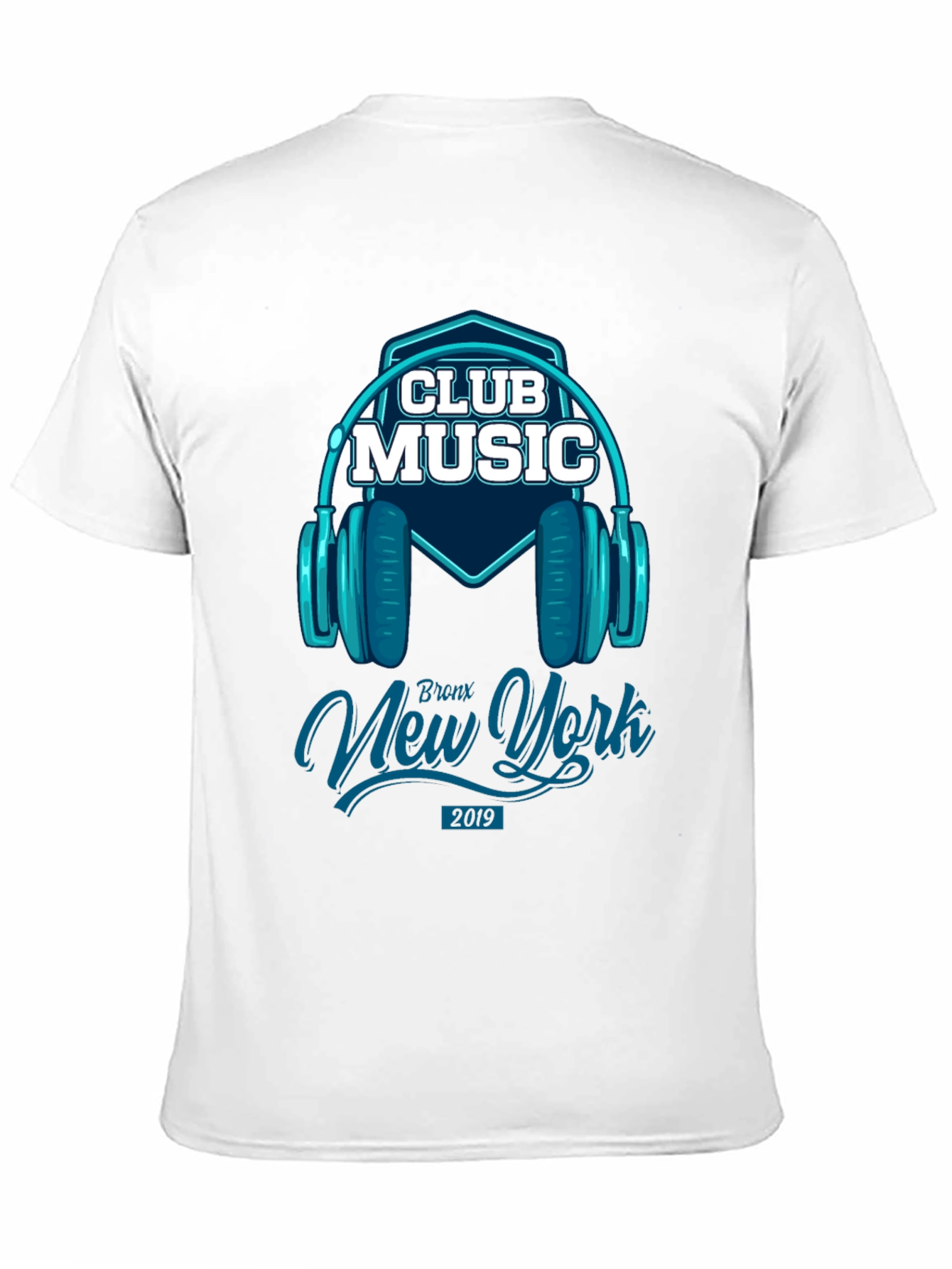 Club Music T-Shirt - Bronx New York Design