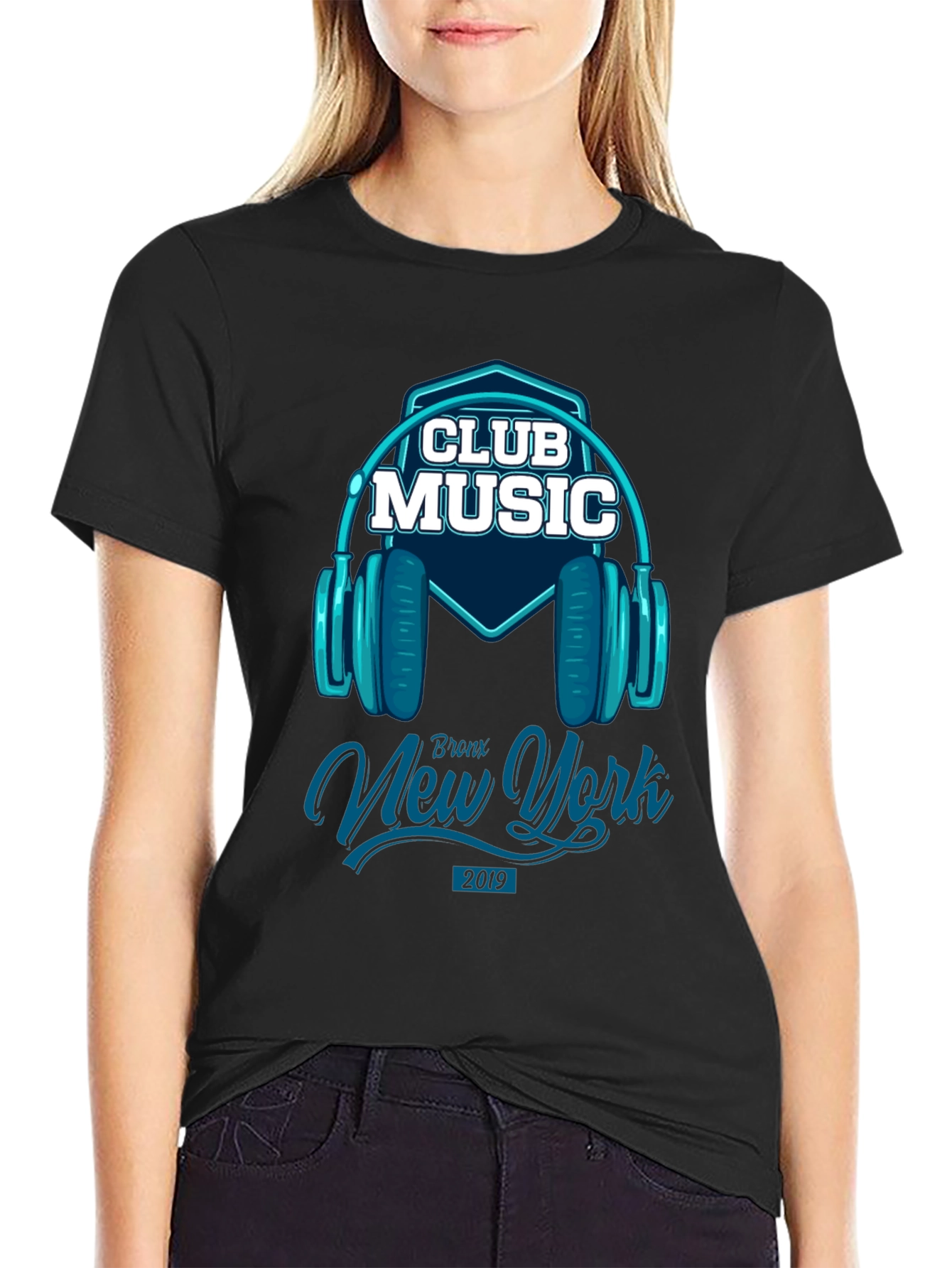 Club Music T-Shirt - Bronx New York Design
