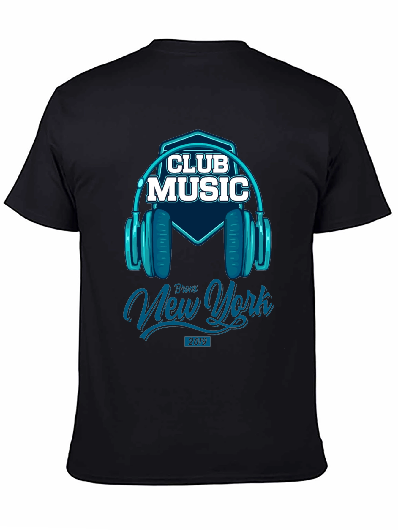 Club Music T-Shirt - Bronx New York Design