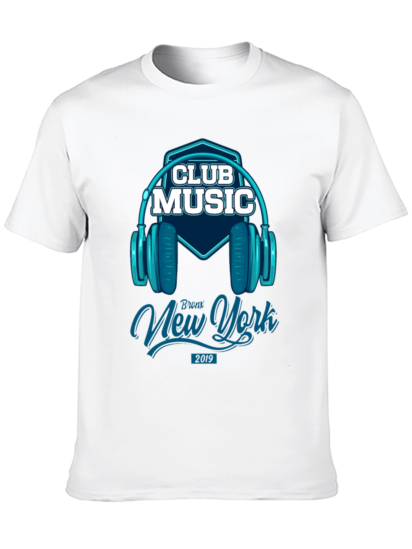 Club Music T-Shirt - Bronx New York Design