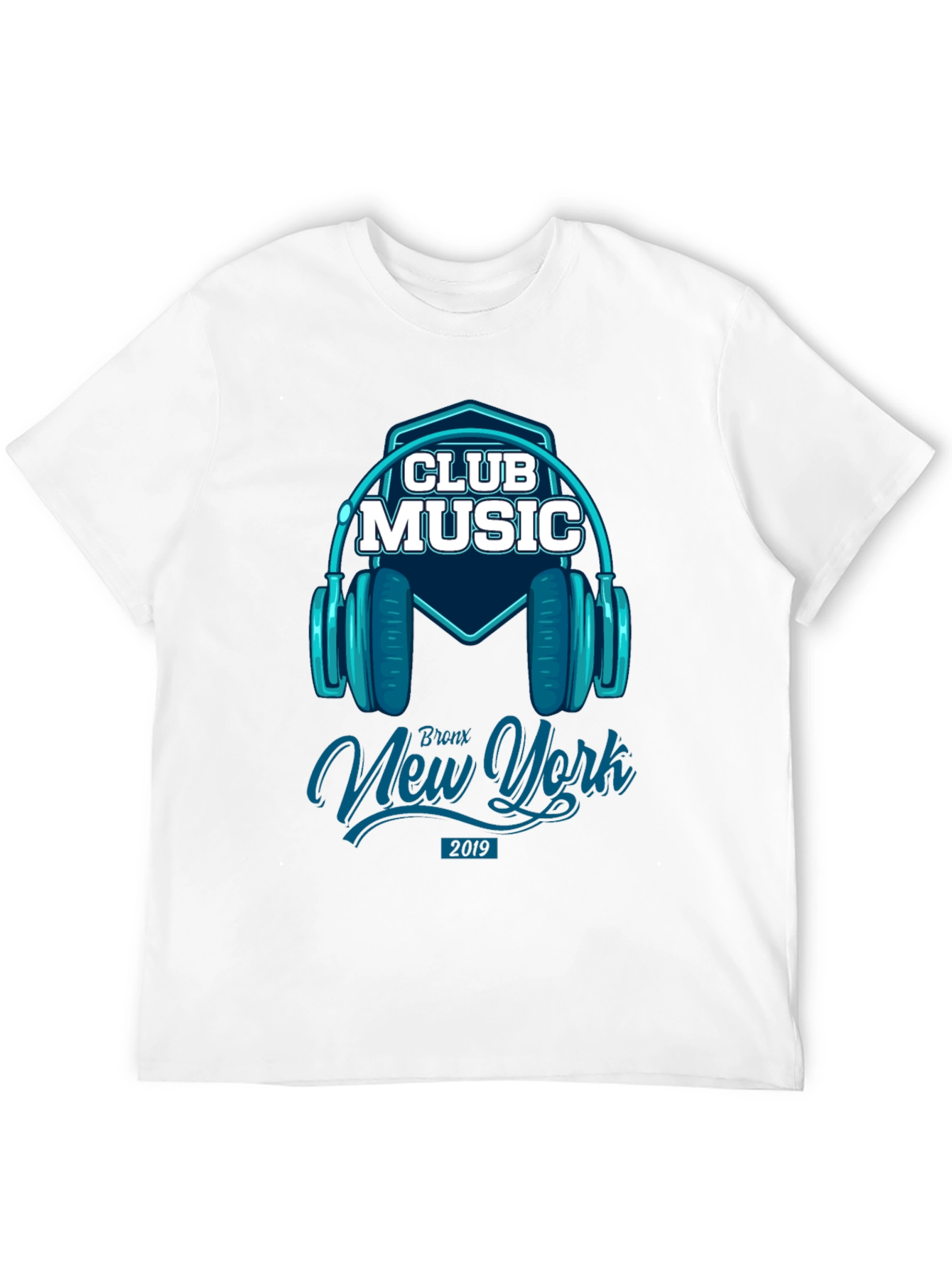 Club Music T-Shirt - Bronx New York Design