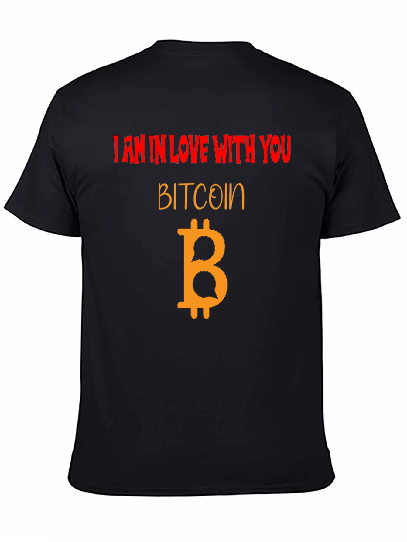 Bitcoin Love Graphic Tee - Crypto Fan T-Shirt