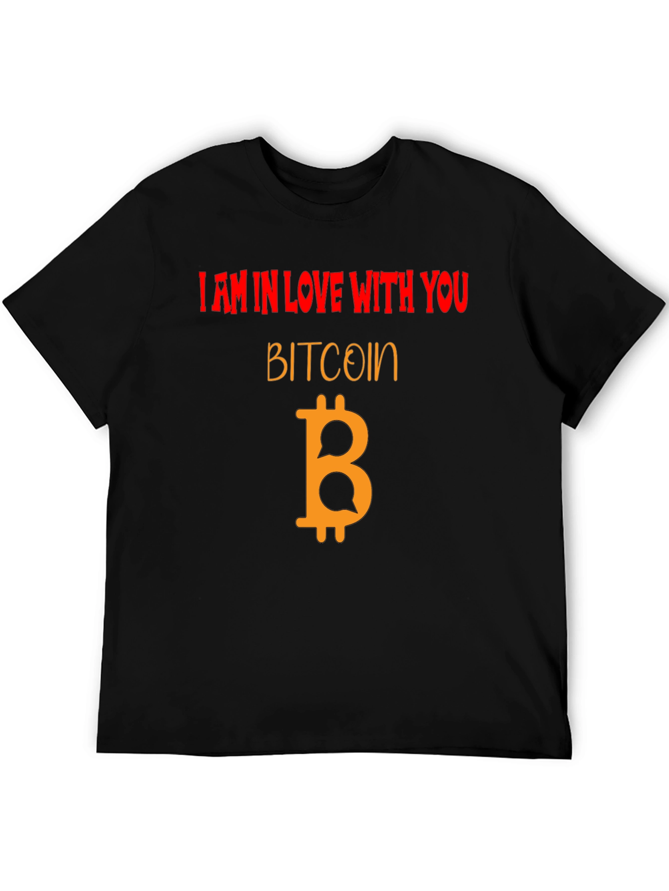 Bitcoin Love Graphic Tee - Crypto Fan T-Shirt
