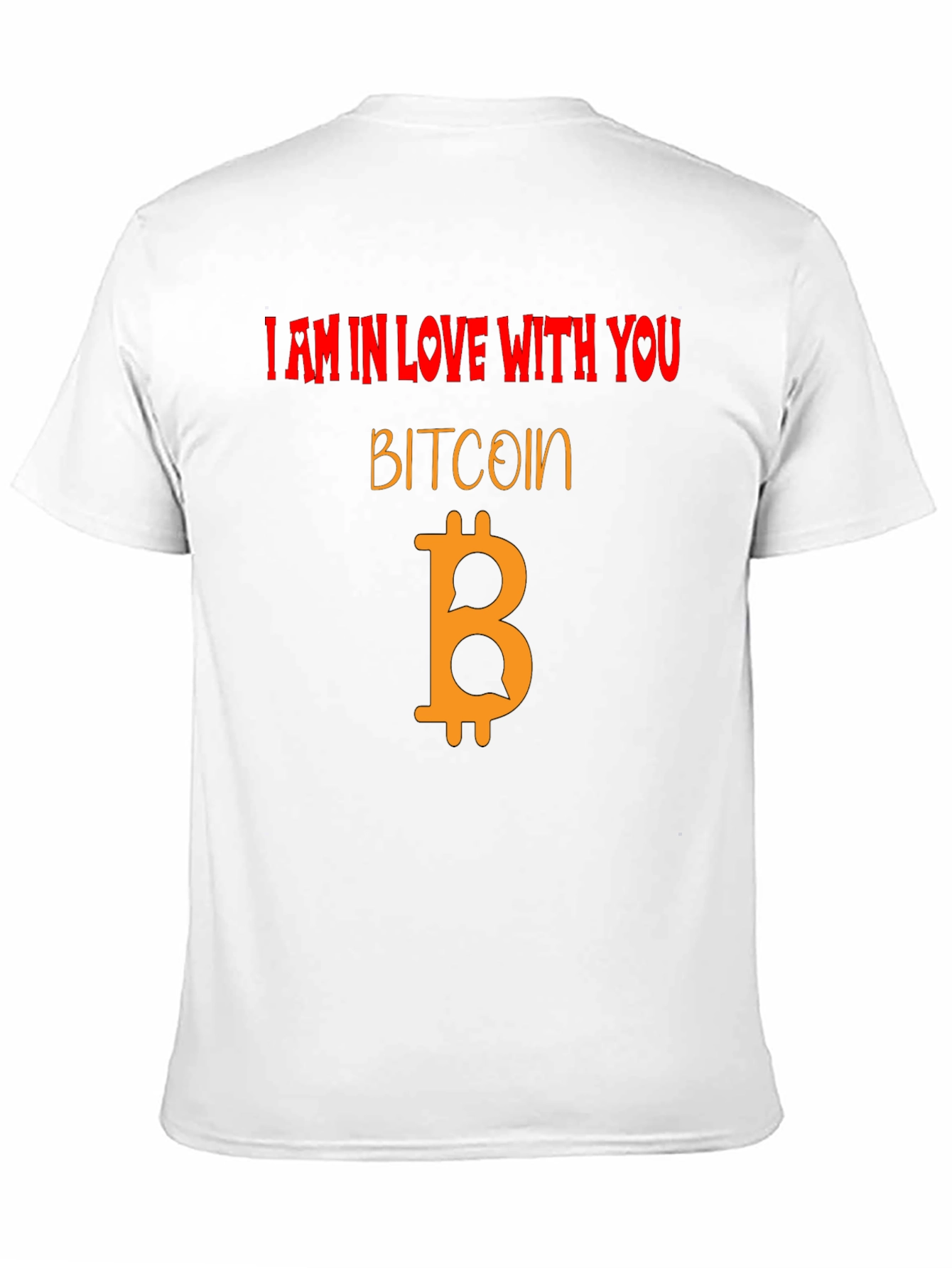 Bitcoin Love Graphic Tee - Crypto Fan T-Shirt