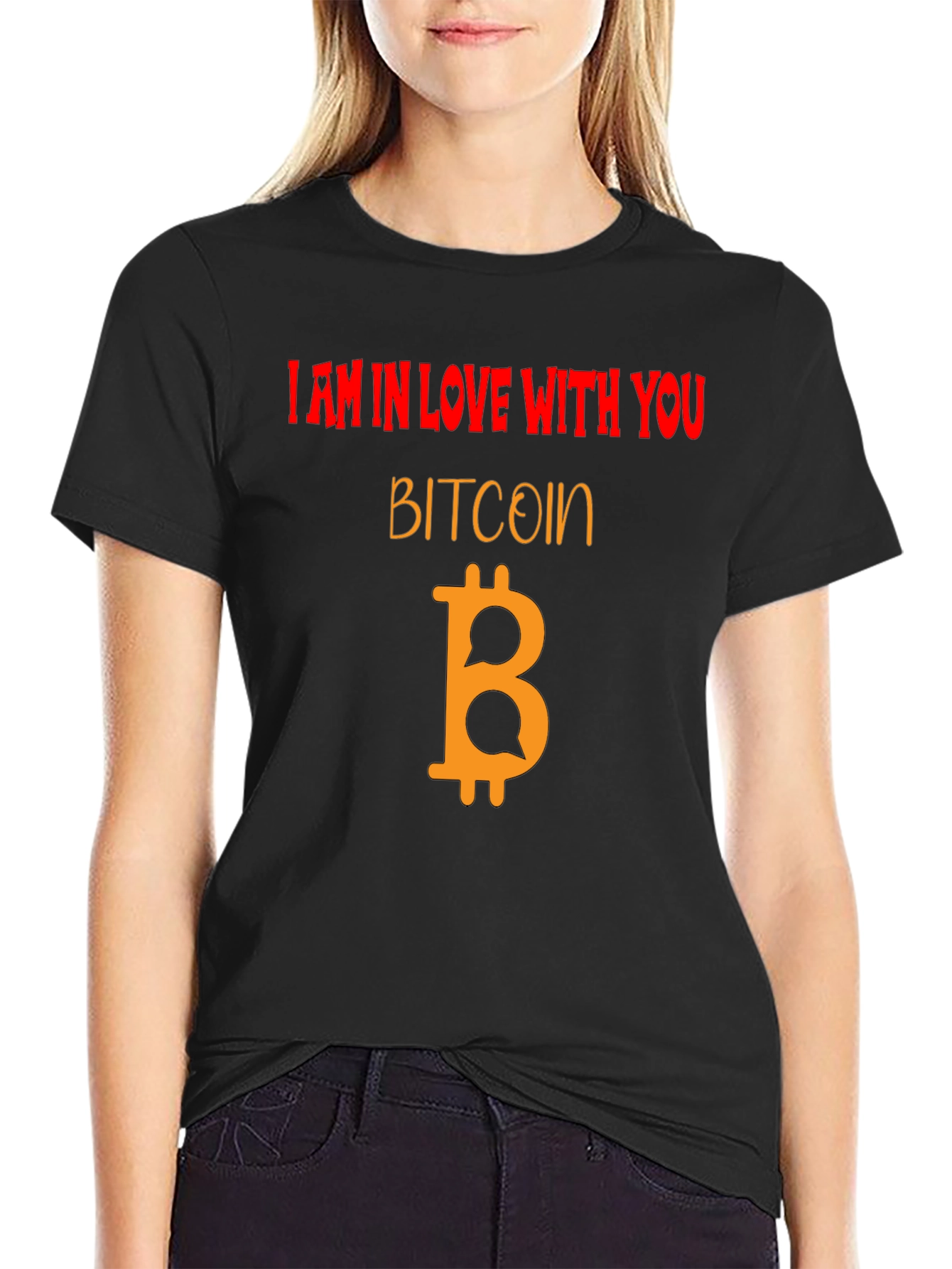 Bitcoin Love Graphic Tee - Crypto Fan T-Shirt