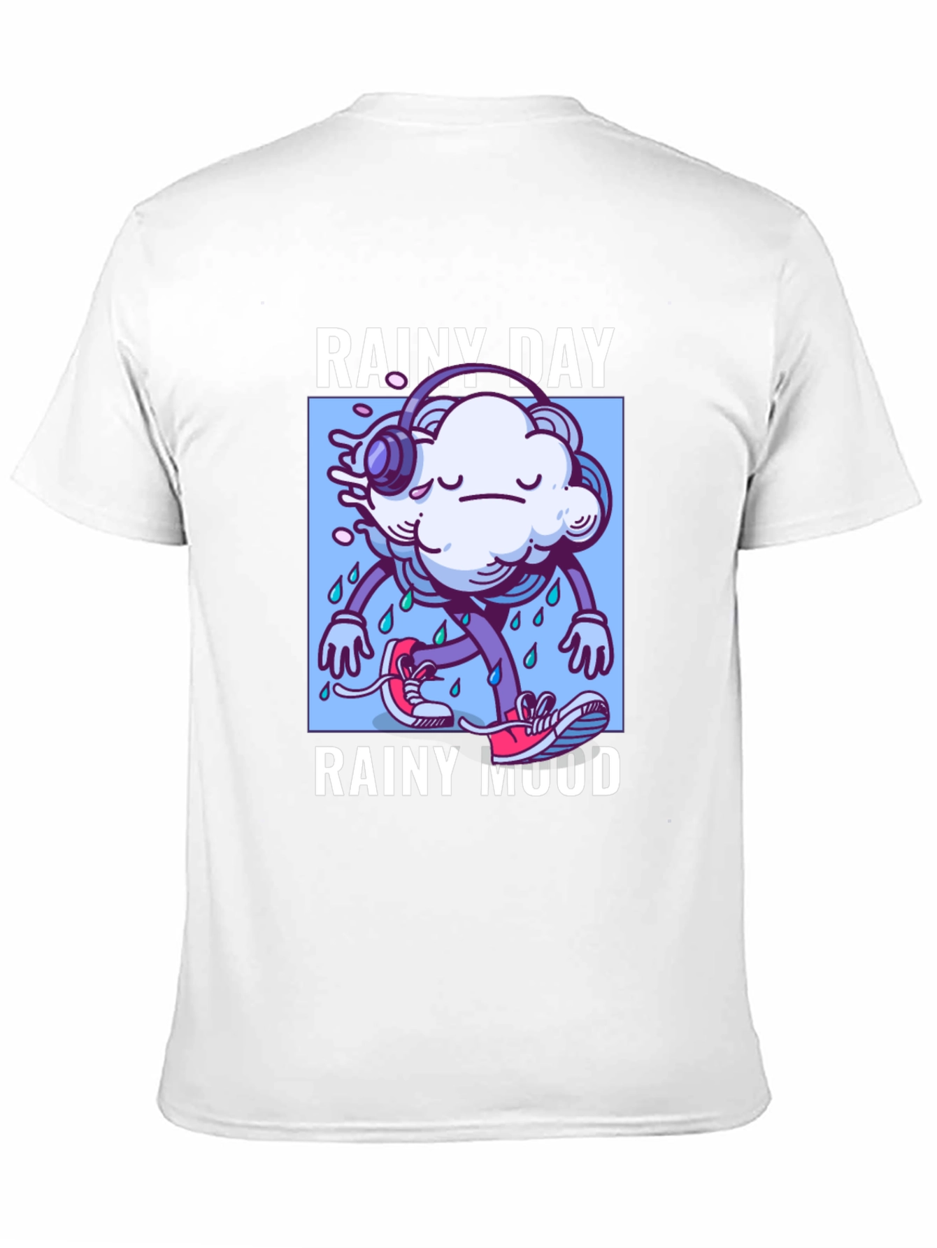 Rainy Day Mood Graphic T-Shirt