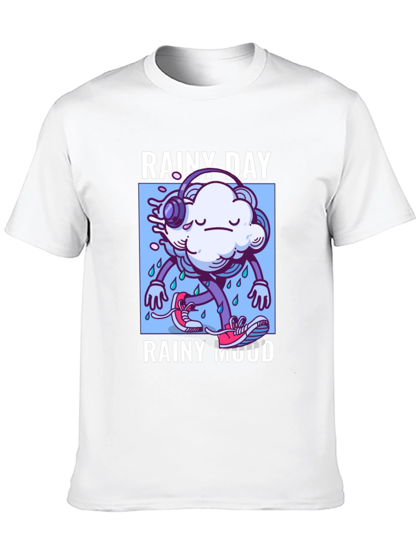 Rainy Day Mood Graphic T-Shirt