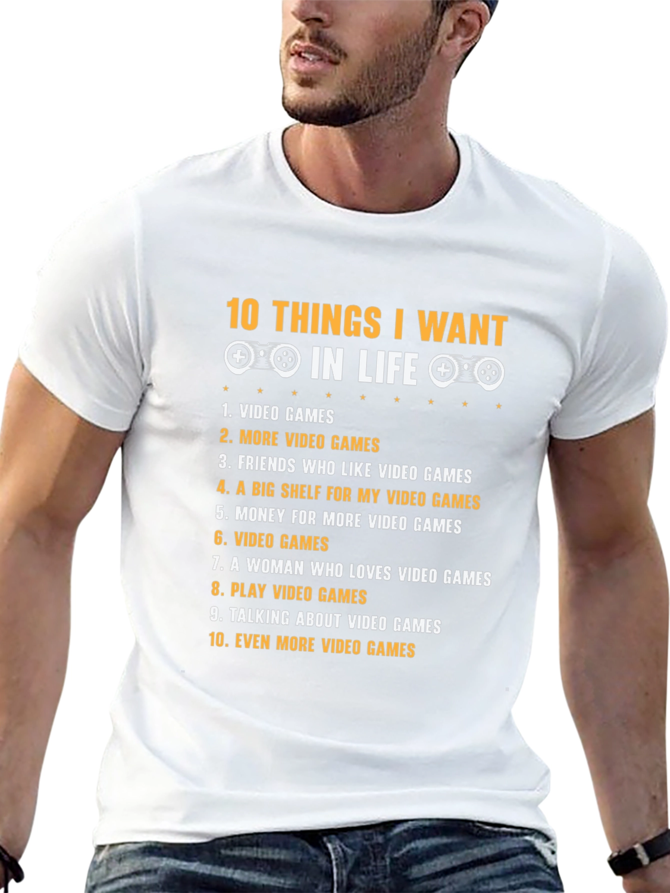 Gamers Wishlist Graphic T-Shirt