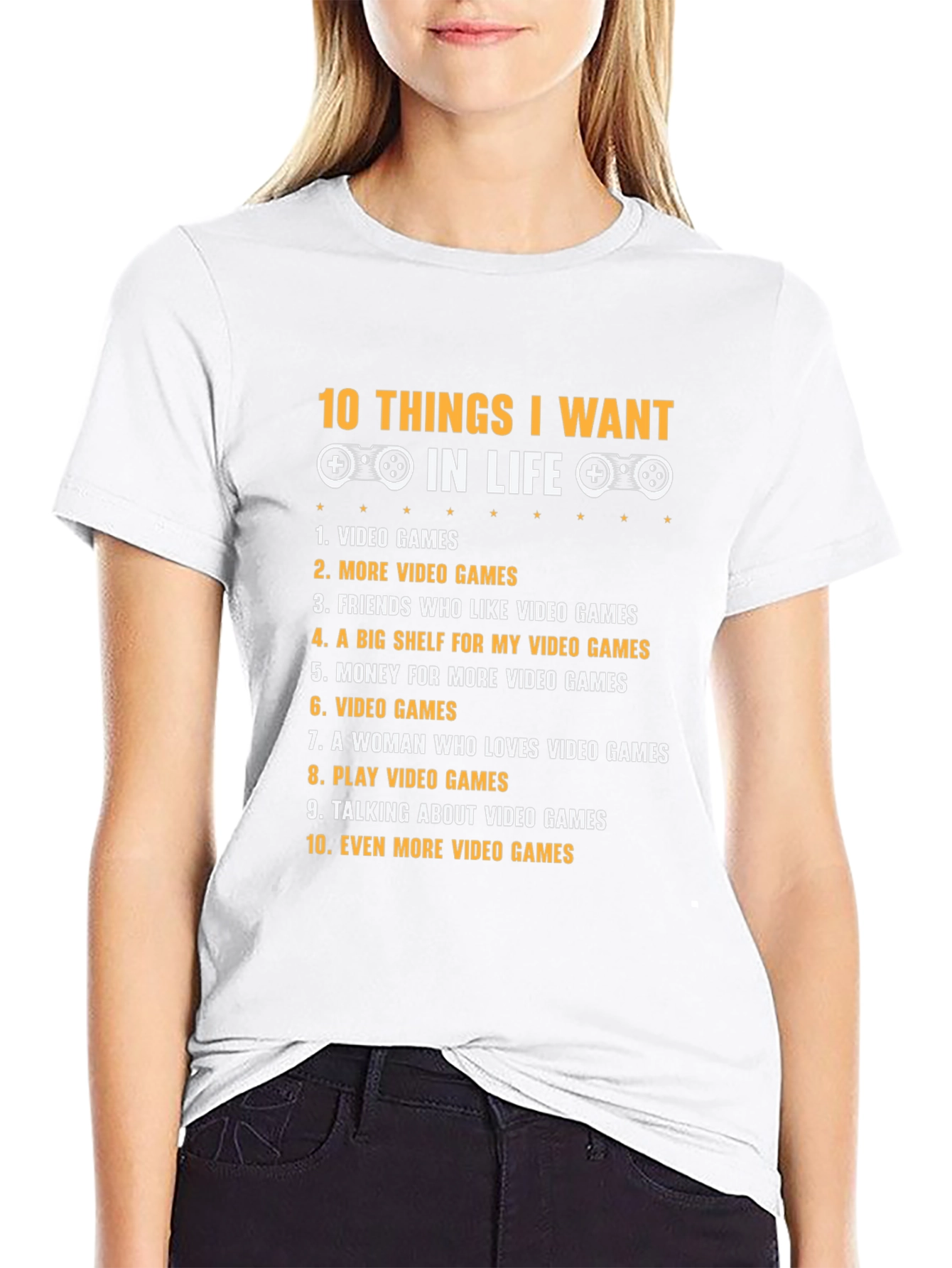 Gamers Wishlist Graphic T-Shirt