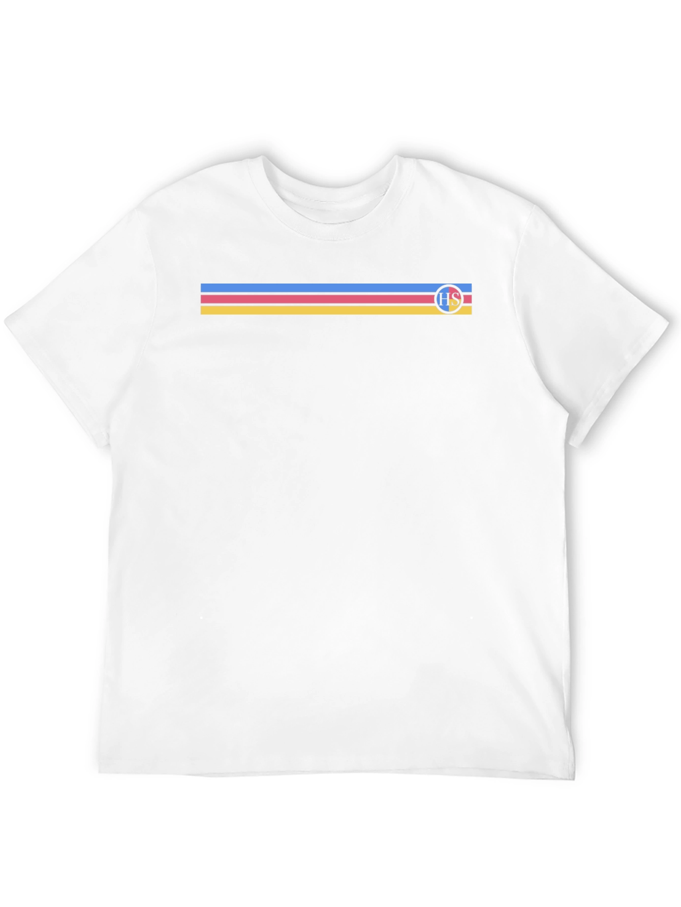 Retro Striped Graphic Tee
