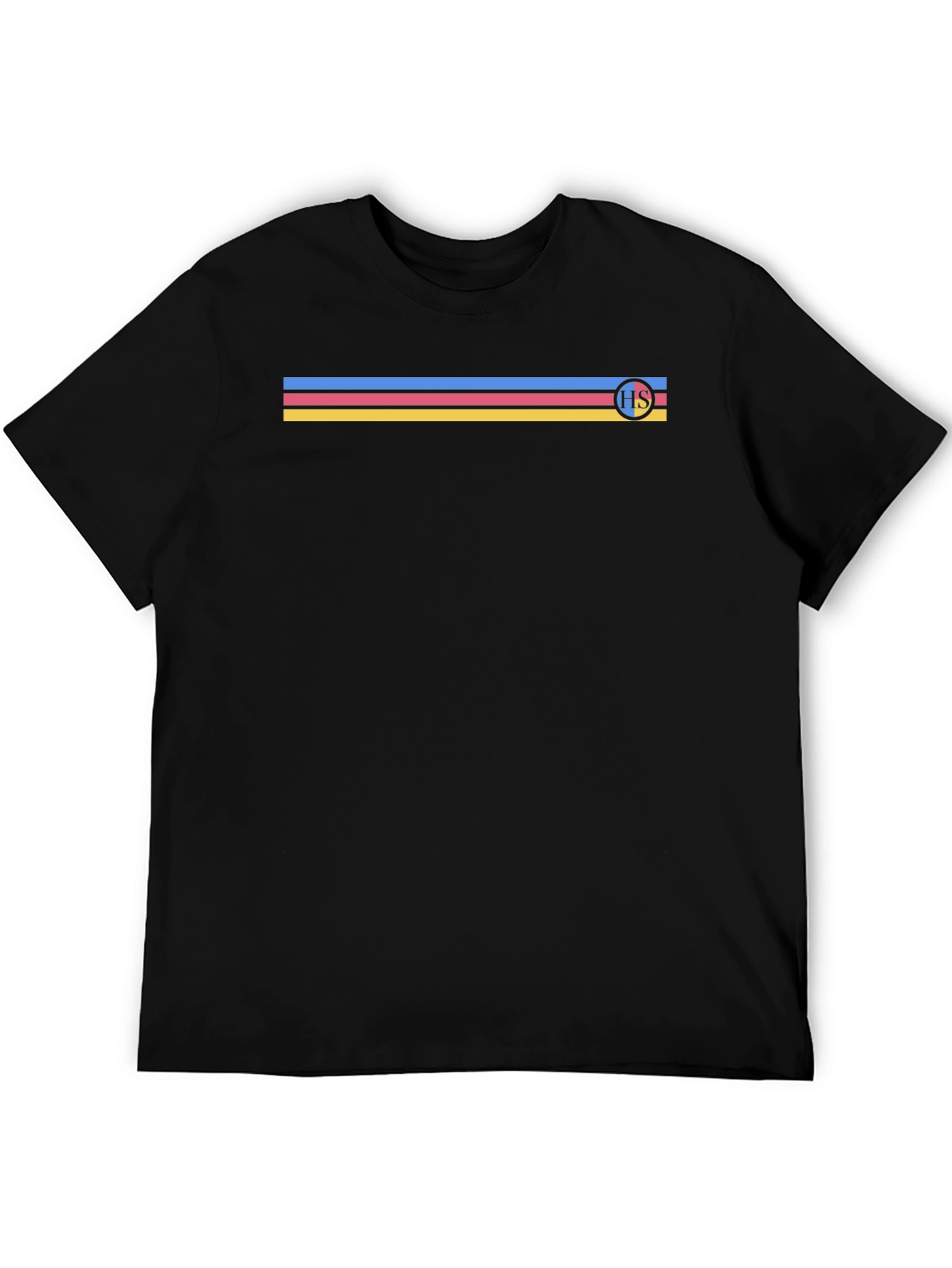 Retro Striped Graphic Tee