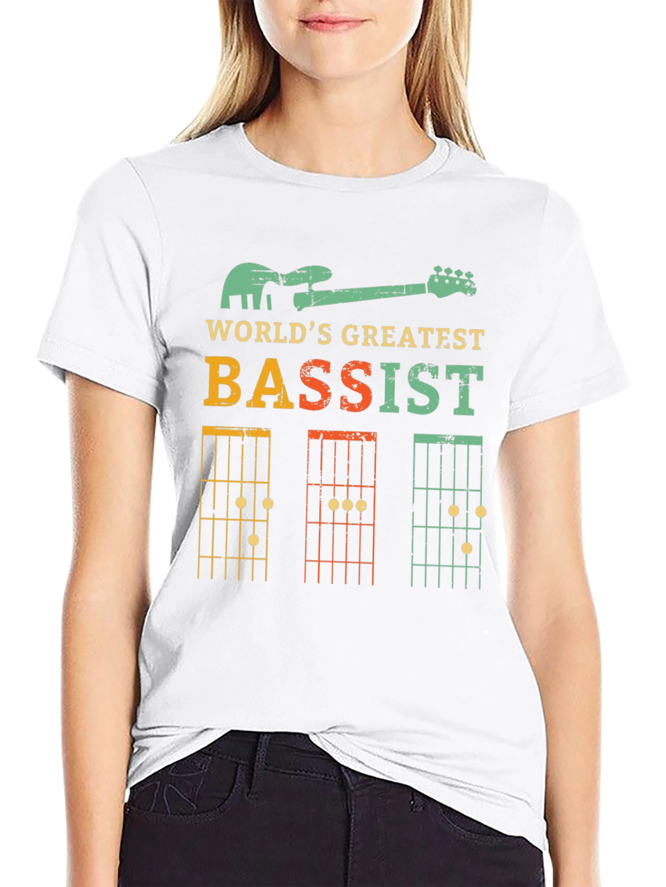 Worlds Greatest Bassist T-Shirt - Musician Graphic Tee