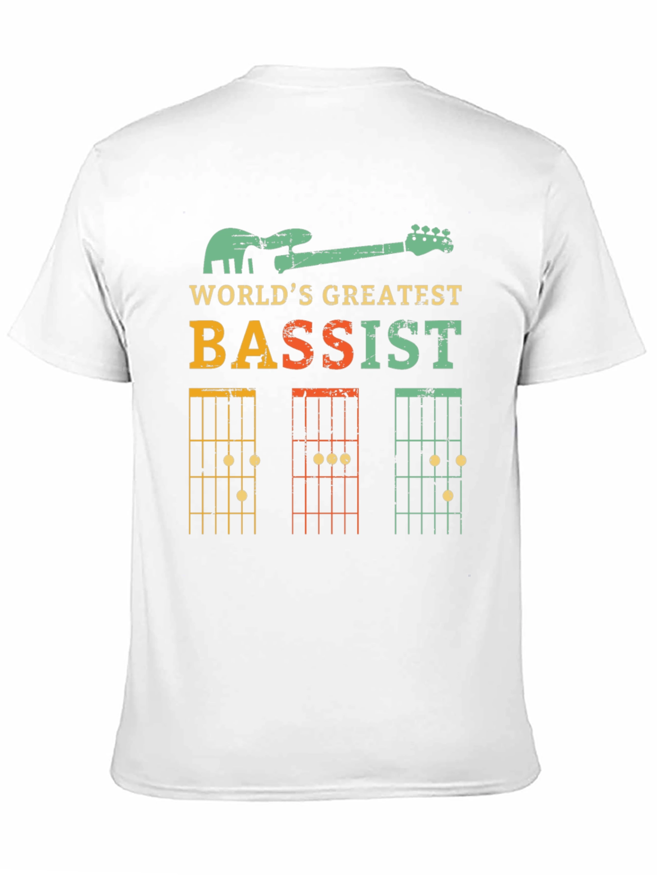 Worlds Greatest Bassist T-Shirt - Musician Graphic Tee