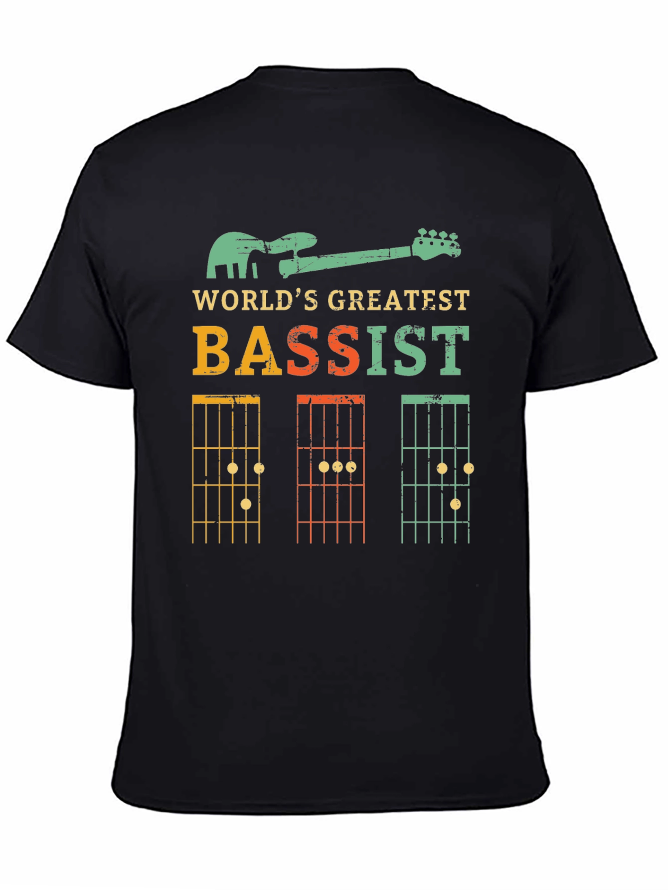 Worlds Greatest Bassist T-Shirt - Musician Graphic Tee