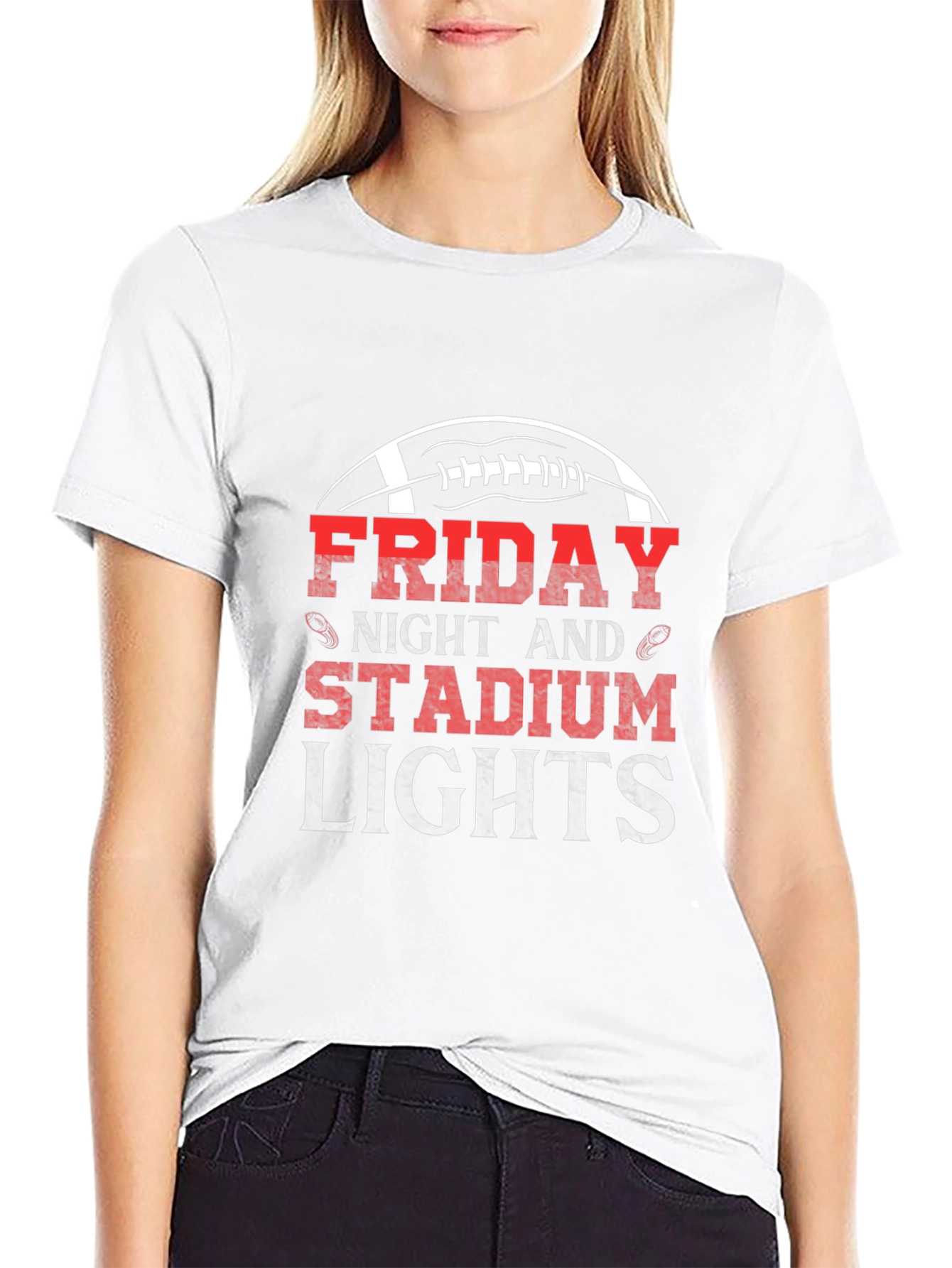 Friday Night Stadium Lights Graphic T-Shirt