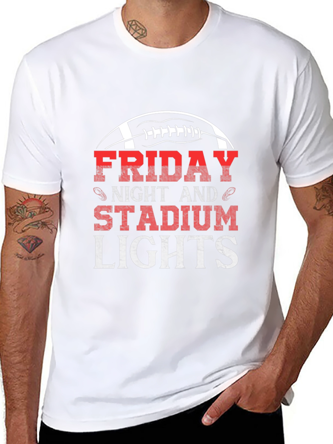 Friday Night Stadium Lights Graphic T-Shirt