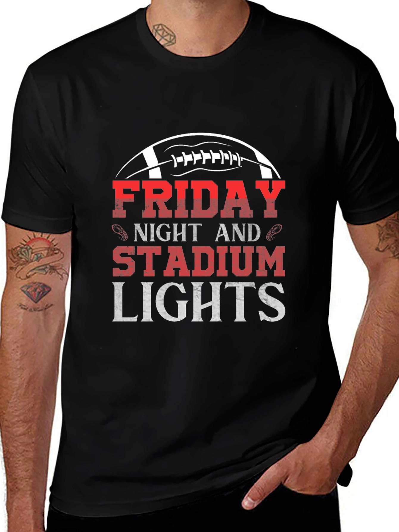 Friday Night Stadium Lights Graphic T-Shirt