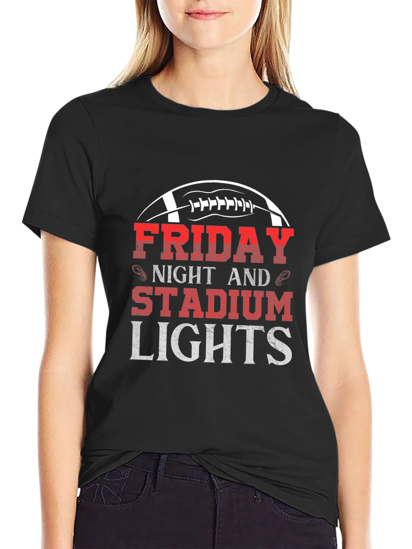 Friday Night Stadium Lights Graphic T-Shirt