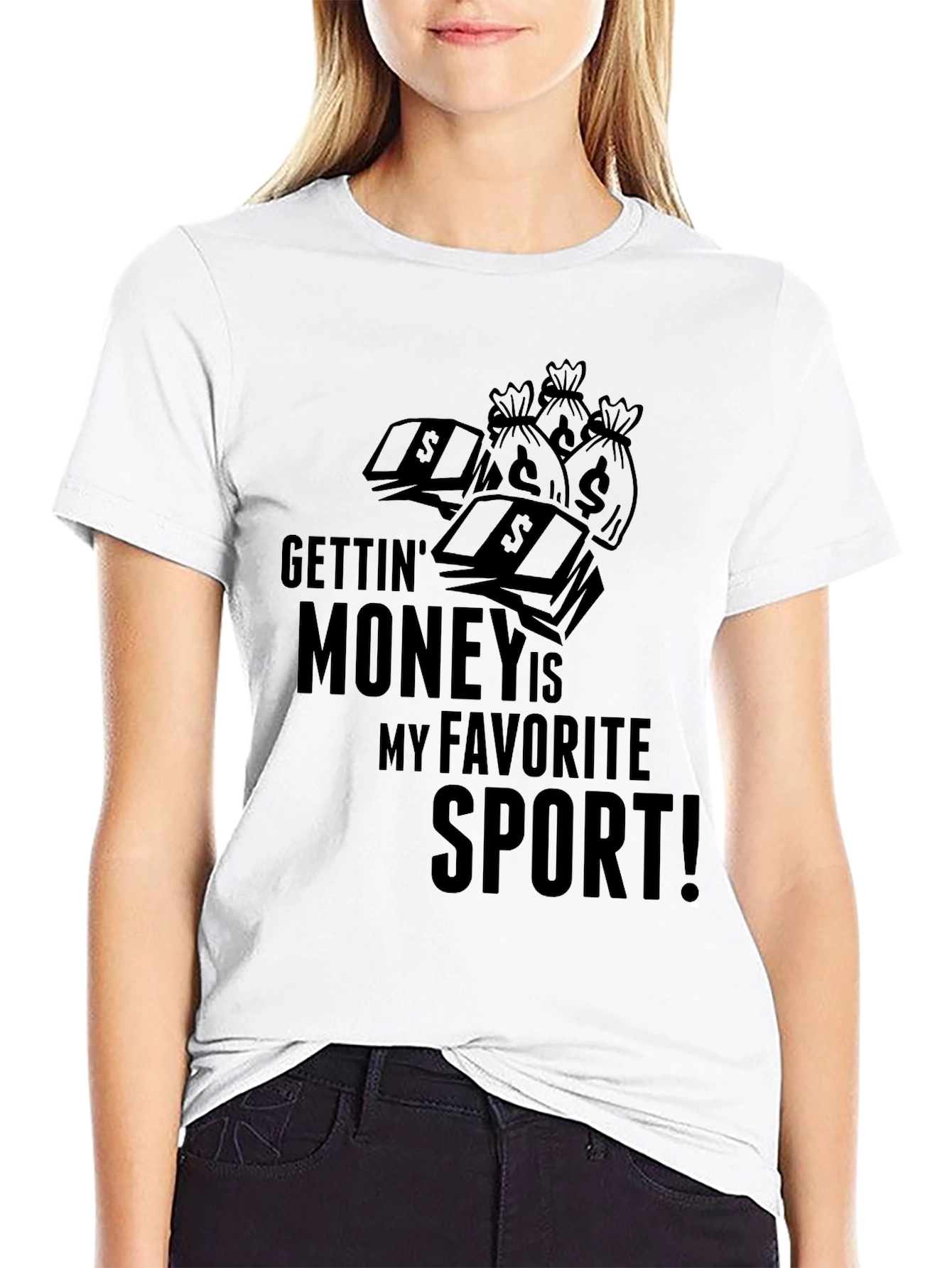 Gettin Money T-Shirt - Favorite Sport Tee