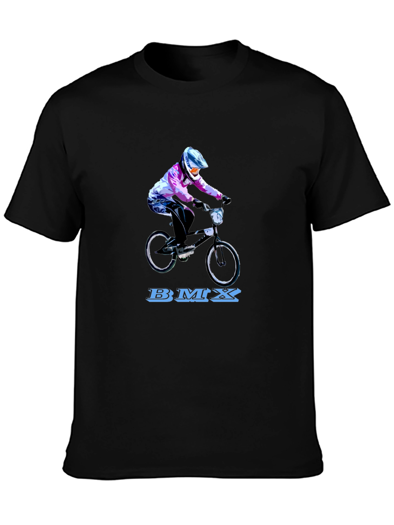BMX Rider Graphic Tee - Cool Bike Design