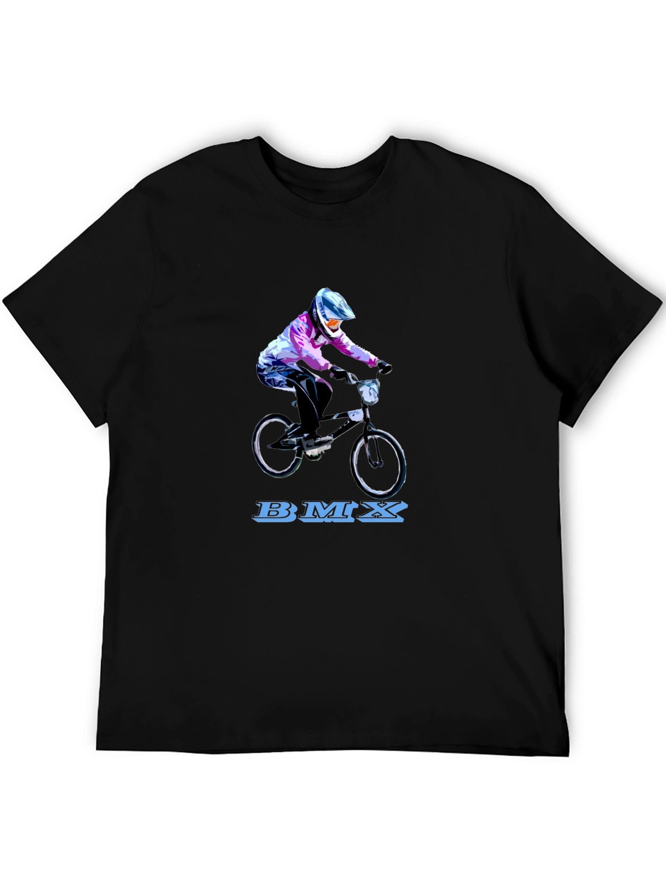 BMX Rider Graphic Tee - Cool Bike Design
