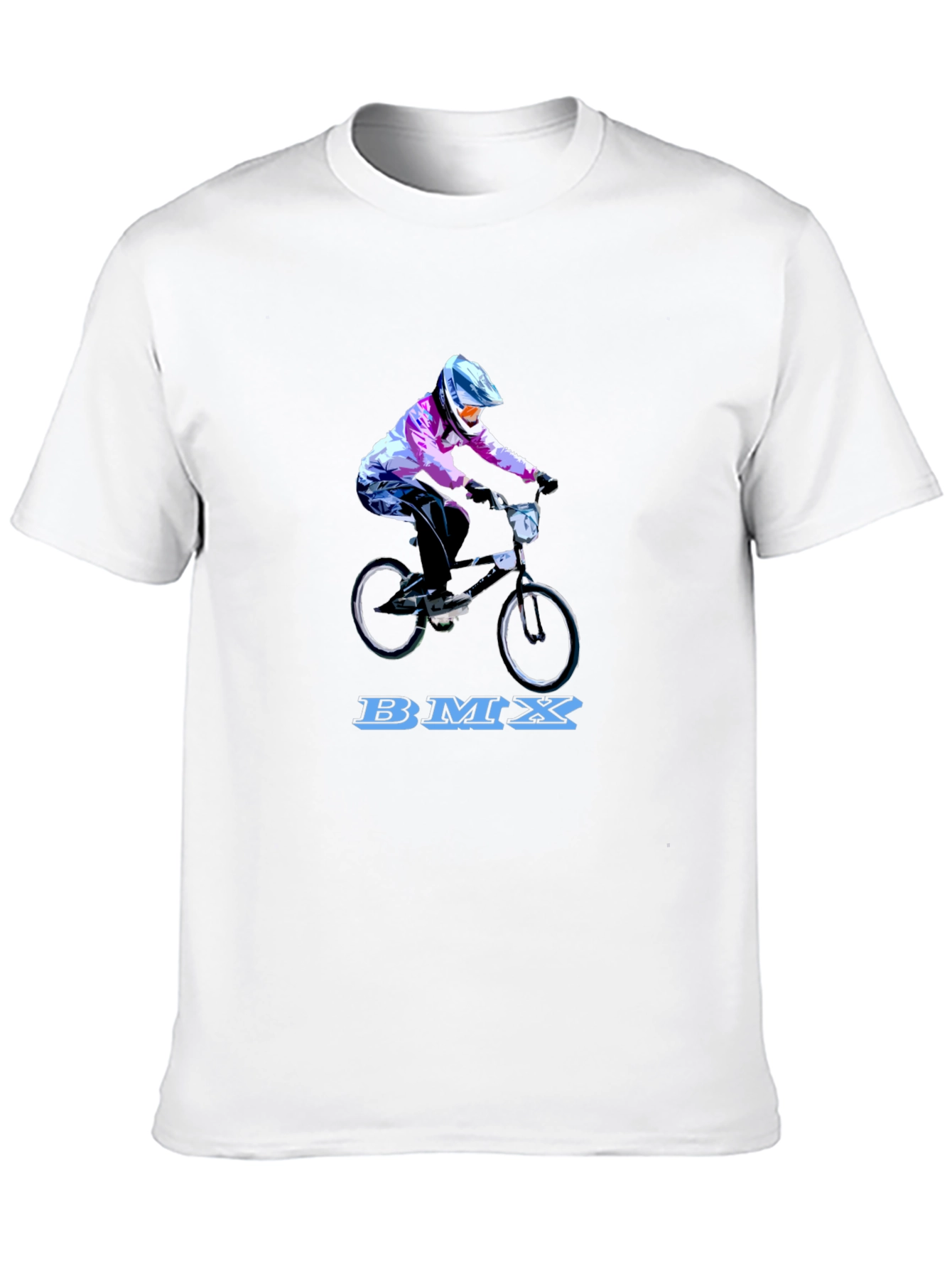 BMX Rider Graphic Tee - Cool Bike Design