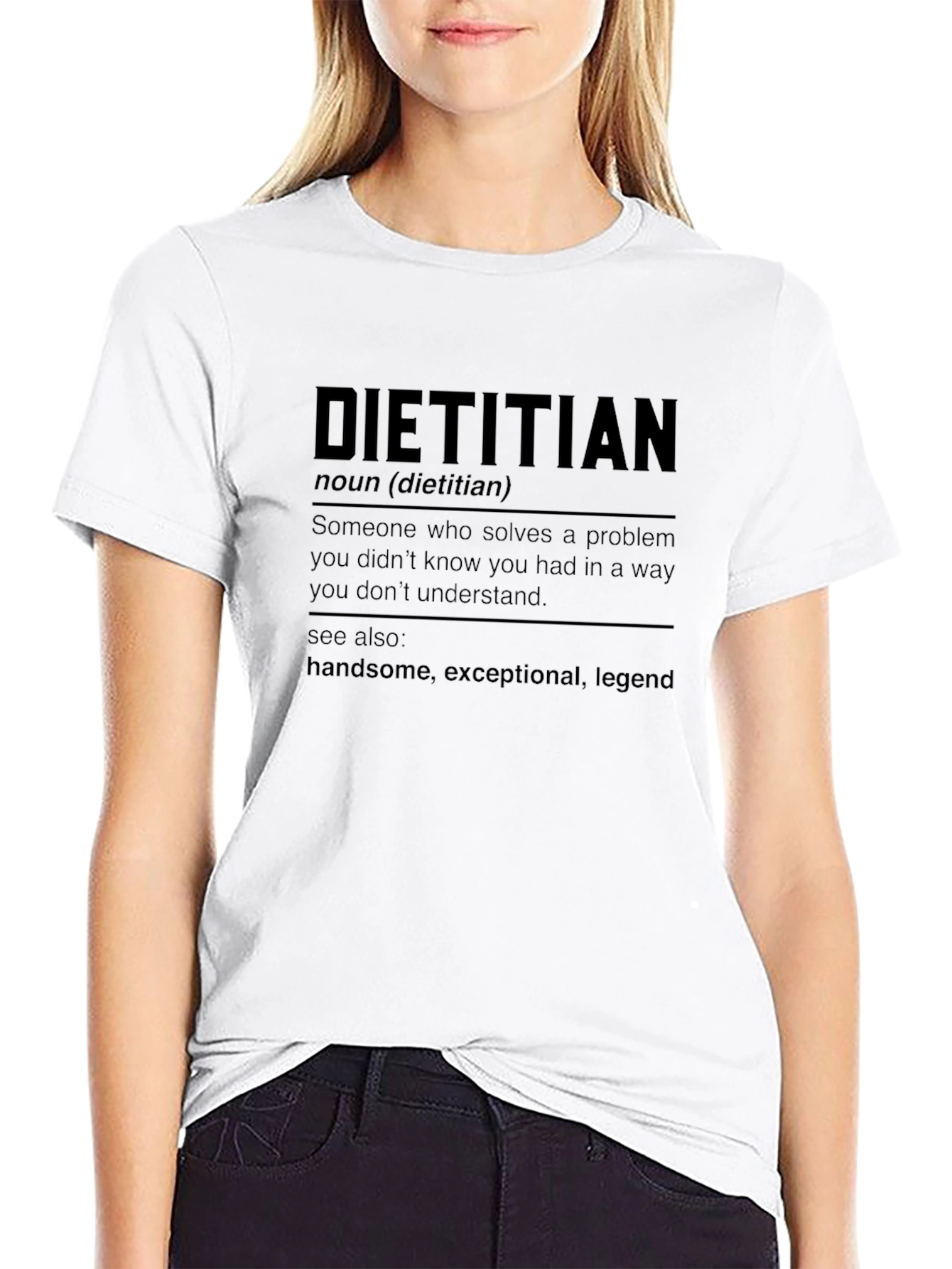 Dietitian Definition Graphic T-Shirt