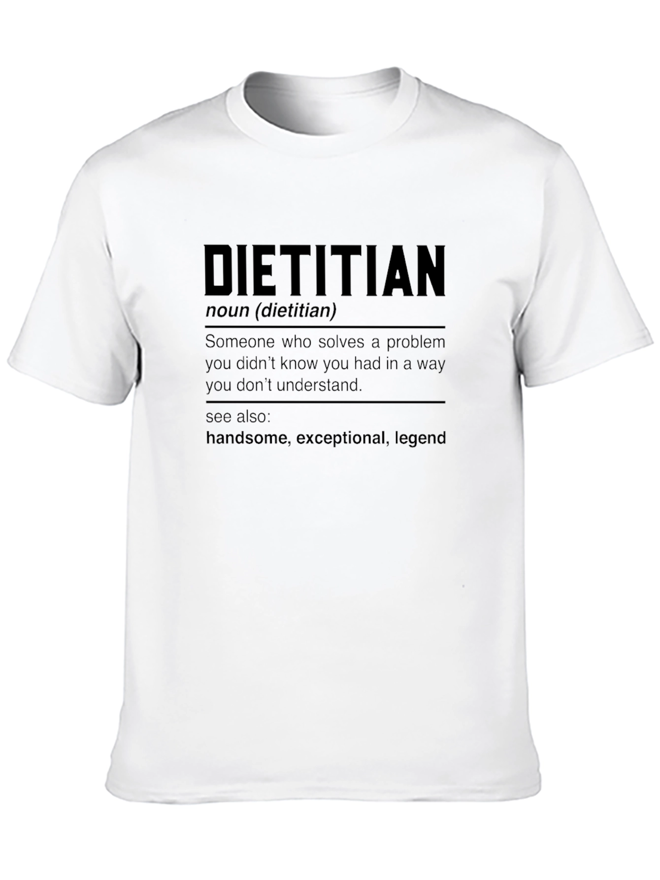 Dietitian Definition Graphic T-Shirt